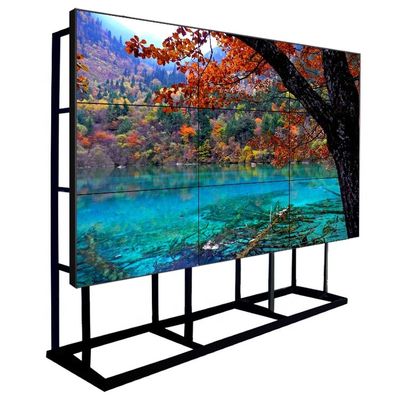 Ultra Narrow Edge UHD LCD Splicing Screen 55 Inch 3,5 mm Wewnętrzny wyświetlacz wideo