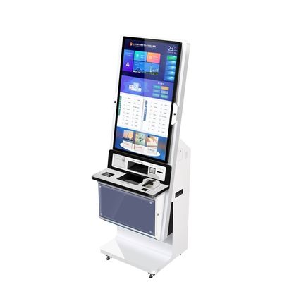 32 cali biuro medyczne CE Kiosk z ekranem dotykowym z pojemnościowym dotykiem do odprawy szpitala