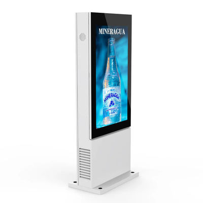 55 cali Wysoka jasność wodoodporny IP65 Ekran reklamowy zewnętrzny z systemem Android