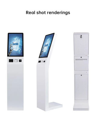 16:9 Wyświetlacz proporcjonalny Kiosk samodzielnego zamawiania z wysoką trwałością i szybkim drukiem pokwitowania