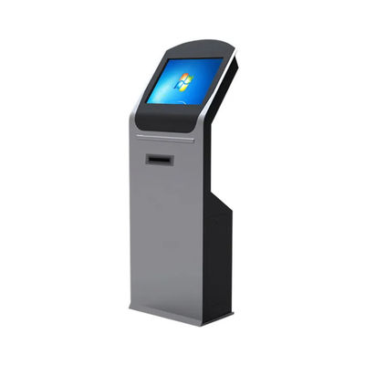 19-calowy wolnostojący kiosk samoobsługowy z ekranem dotykowym do odbioru biletów z interaktywnym wyświetlaczem