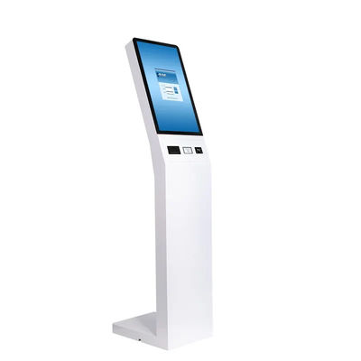 22 cali Kiosk z ekranem dotykowym z odciskami do wyświetlania informacji samoobsługowych