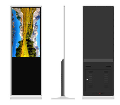 43 cali HD LCD pionowy wyświetlacz sygnalizacji cyfrowej w pomieszczeniach