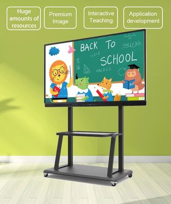 Szkoła Inteligentna cyfrowa interaktywna tablica 86 cali 3840x2160 rozdzielczość