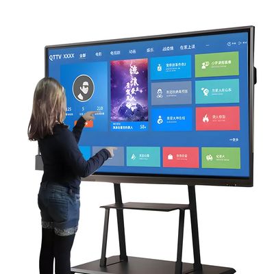 110-calowa cyfrowa interaktywna tablica z wyświetlaczem 4K Ultra HD i długopisem elektromagnetycznym