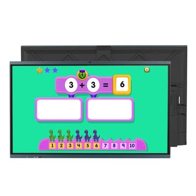 Przenośny interaktywny płaski panel LCD 86 cali Smart Blackboard do nauczania