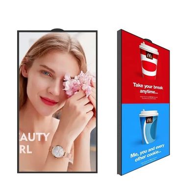 65-calowy ekran LCD do wyświetlaczy reklamowych o wysokiej jasności, czytelny w słońcu, z jasnością 2500 cd/m²