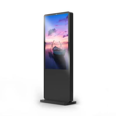 65-calowy ekran LCD reklamowy, odtwarzacz zewnętrzny Wysoka jasność IP65 poziom ochrony