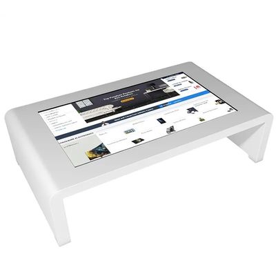 Smart Interactive Touch Screen Table Android Windows OS LCD Stolik do kawy