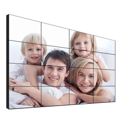 Wyświetlacz ścienny wideo LCD 49 cali z ultra wąską ramką 3,5 mm i jasnością 500 cd/m2