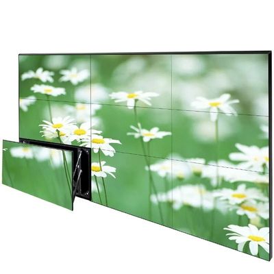55-calowa ściana LCD do łączenia z rozdzielczością 4K i wyświetlaczem o wąskiej ramce do zastosowań w ścianach wideo