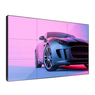 49-calowy ekran LCD o wysokiej jasności z wąską ramką 0,88 mm do wewnętrznych ścian wideo reklamowych