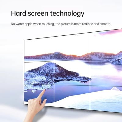 Komercyjny duży ekran dotykowy LCD 55 cali