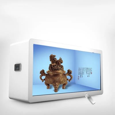 43-calowa Smart Transparent LCD Vitrine z rozdzielczością 1920*1080 i jasnością 450cd/m2