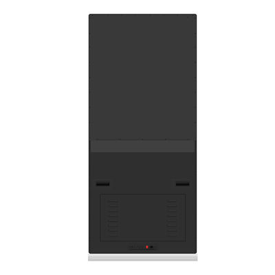 65-calowy ekran dotykowy, wyświetlacz sygnalizacji cyfrowej z wysoką jasnością LCD, podłogowy kiosk reklamowy