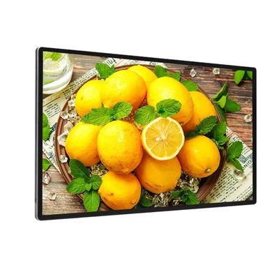 98-calowy ścienny wyświetlacz reklamowy LCD o rozdzielczości 1920 x 1080 i stopniu ochrony IP55/IP65