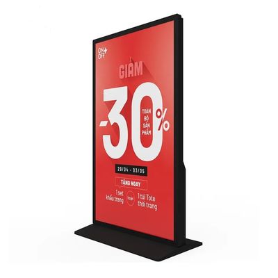 Cyfrowy wyświetlacz reklamowy 4K LCD 100 cali Monitor dotykowy