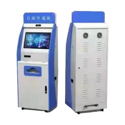 21,5-calowy samoobsługowy kiosk z ekranem dotykowym pojemnościowym, wielofunkcyjnym systemem płatności i metalową obudową