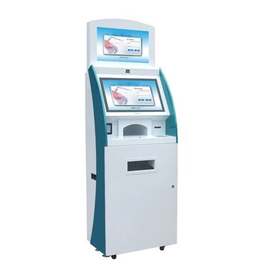 Kiosk z 22 cali bezpłatnie stojący ekran dotykowy z pojemnością dotykową do płatności samoobsługowych