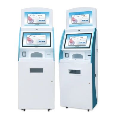 Kiosk z 22 cali bezpłatnie stojący ekran dotykowy z pojemnością dotykową do płatności samoobsługowych