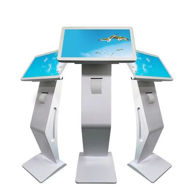 Android Windows OS Ekran dotykowy Kiosk cyfrowy 21,5 cali z drukarką termiczną