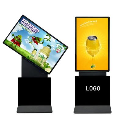Infraczerwony ekran dotykowy, cyfrowy kiosk o wymiarze 43 cali 360 stopni, obracający się do reklamy