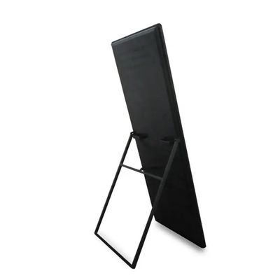 43-calowy przenośny stojący ekran reklamowy LCD o rozdzielczości 1920 x 1080 do użytku na wystawach i w sklepach
