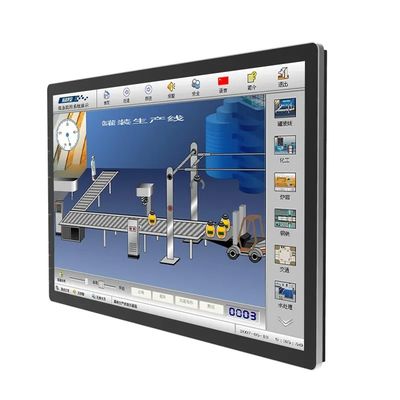 50-calowy ekran dotykowy podczerwony podłączony do ściany Monitor PC Ultra Narrow Edge HDMI Port