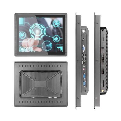 wodoodporny 17-calowy monitor dotykowy PC w jednym z wibracją anty-szokującą i wysoką jasnością ekranu