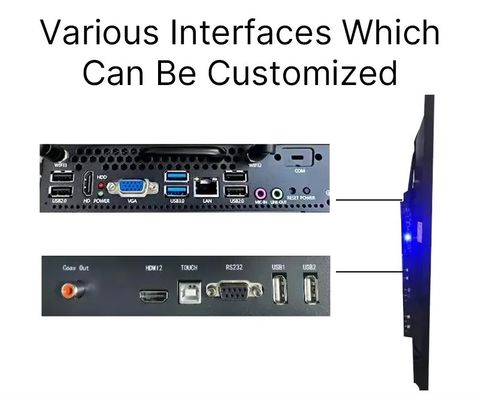 Multimedialny LCD cyfrowy interaktywny ekran 85 cali