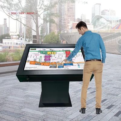 43-calowy ekran dotykowy zewnętrzny wysokiej jasności Multi-Touch Interaktywny ekran dotykowy