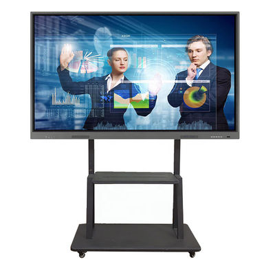 75-calowy ekran dotykowy Monitor wyświetlacz na ścianie Montowany telewizor Android All In One Kiosk ekranu dotykowego