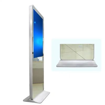 55-calowe lusterko pojemnościowe wyświetlacz dotykowy Kioski Android Ultra cienkie