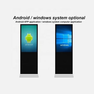49-calowy cyfrowy kiosk z ekranem dotykowym, procesorem Intel Core I3 i systemem Windows 10 do interaktywnej samoobsługi