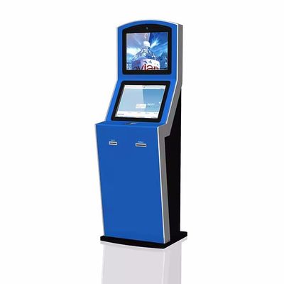Dostosowany wyświetlacz dotykowy Kiosk samoobsługowy do płatności gotówkowych i oprogramowania
