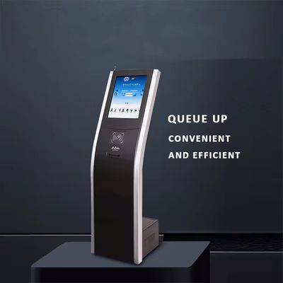 Drukarka biletów ekran dotykowy cyfrowy kiosk samoobsługowy system zarządzania zapytaniami maszyna