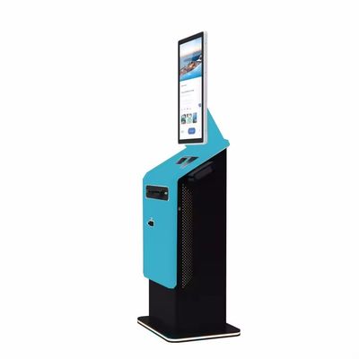 Monitor z ekranem dotykowym do samoobsługowego kiosku rozliczeniowego o rozdzielczości 1920 x 1080 i szerokim zakresie temperatur (-10°C~60°C) z wieloma wejściami (HDMI, VGA, USB)