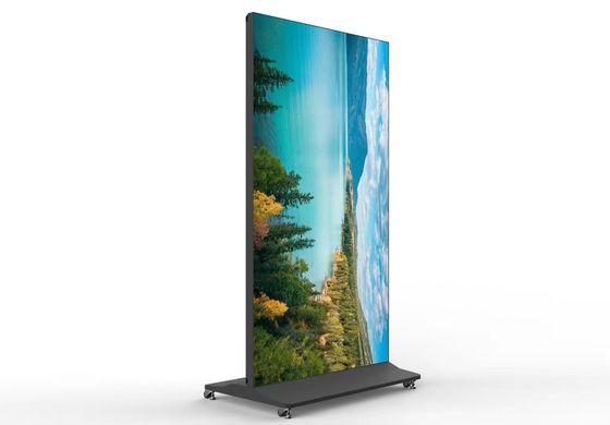 75-calowy wyświetlacz reklamowy LCD z kątem widzenia 178° Jasność 450cd/m2 i współczynnik kontrastu 3000:1 do komercyjnego cyfrowego oznakowania