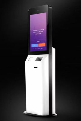 Kiosk samoobsługowy z dostosowalnym ekranem dotykowym z opcjami płatności wielokrotnych w rozmiarach 22 / 27 / 32