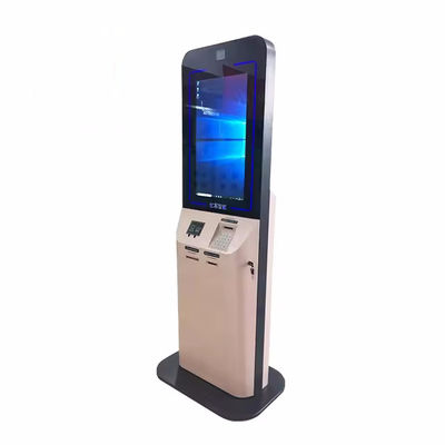 Kiosk z własnym projektem, identyfikacją odcisków palców i drukarką