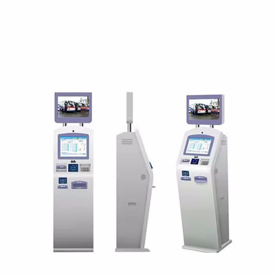Kiosk samoobsługowy 110-240V AC z opcjonalnym rozpoznawaniem twarzy logo i bezkontaktowym czytnikiem kart