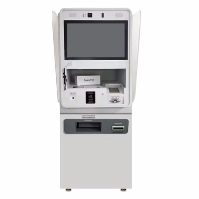 Kiosk rozpoznawczy twarzy w samoobsłudze z skanerem 1D/2D dla restauracji/lotniska
