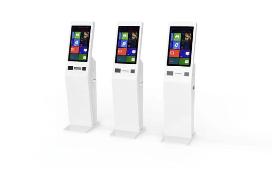 System samoobsługowy POS z wieloma opcjami płatności Skaner kodów kreskowych i światła LED Kiosk ekranu dotykowego