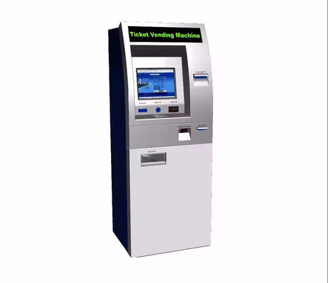 Zindywidualizowany interaktywny ekran dotykowy Kiosk samodzielny z akceptorem gotówki