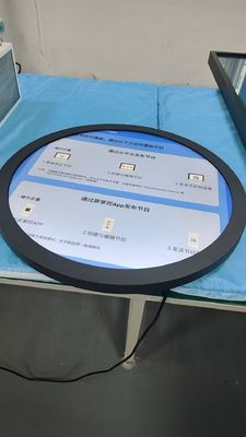 23.1 cali wyświetlacz reklamowy LCD z wejściem HDMI/VGA/AV/USB i jasnością 350 cd/m2 dla sygnałów cyfrowych