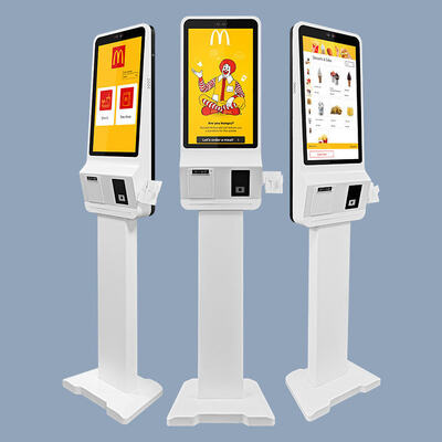 21,5/23,8/32-calowy wolnostojący kiosk samoobsługowy z ekranem dotykowym i systemem Android/Windows SDK do supermarketów