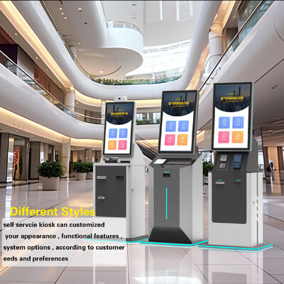 Dostosowalny kiosk samoobsługowy z rozdzielczością 1920X1080 i interaktywnym ekranem dotykowym