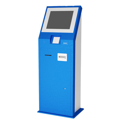 Komercyjny kiosk samoobsługowy z pojemnościowym ekranem dotykowym 10 punktów o rozdzielczości 1920x1080 i metalową obudową ze stali nierdzewnej