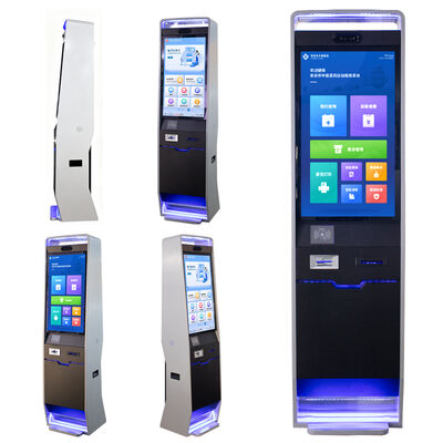 Kiosk do samodzielnego sprawdzania z rozdzielczością 1920X1080 pojemnościowym ekranem dotykowym 10-punktowym i procesorem Intel Core I5
