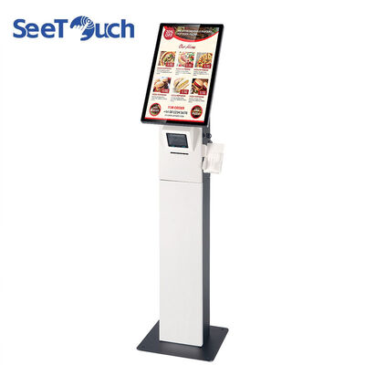 Kiosk Płatniczy 1920X1080 z Rozpoznawaniem Twarzy i Metalową Obudową do Samoobsługi Wewnętrznej